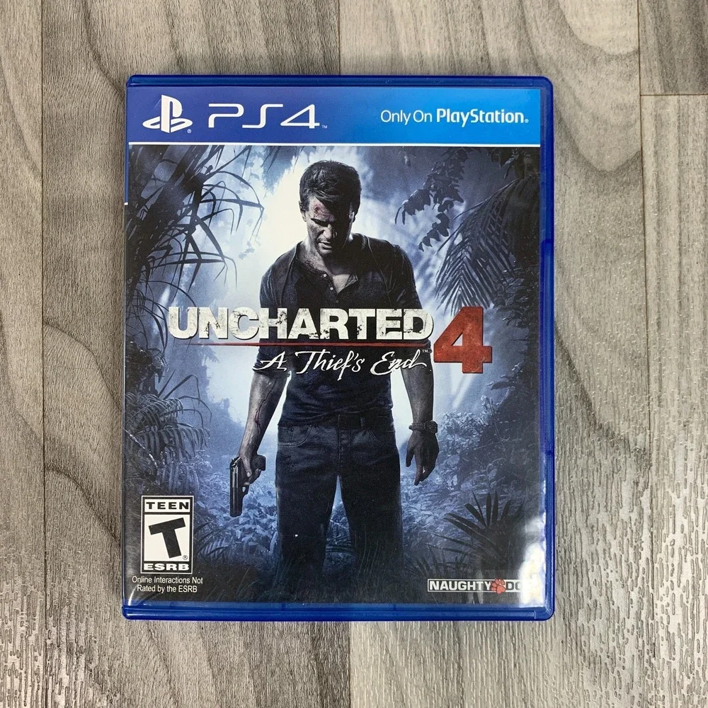 Uncharted 4 A Thiefs End (Playstation 4, PS4, Complete, Tested)